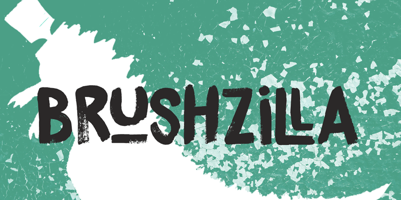 DK Brushzilla Font