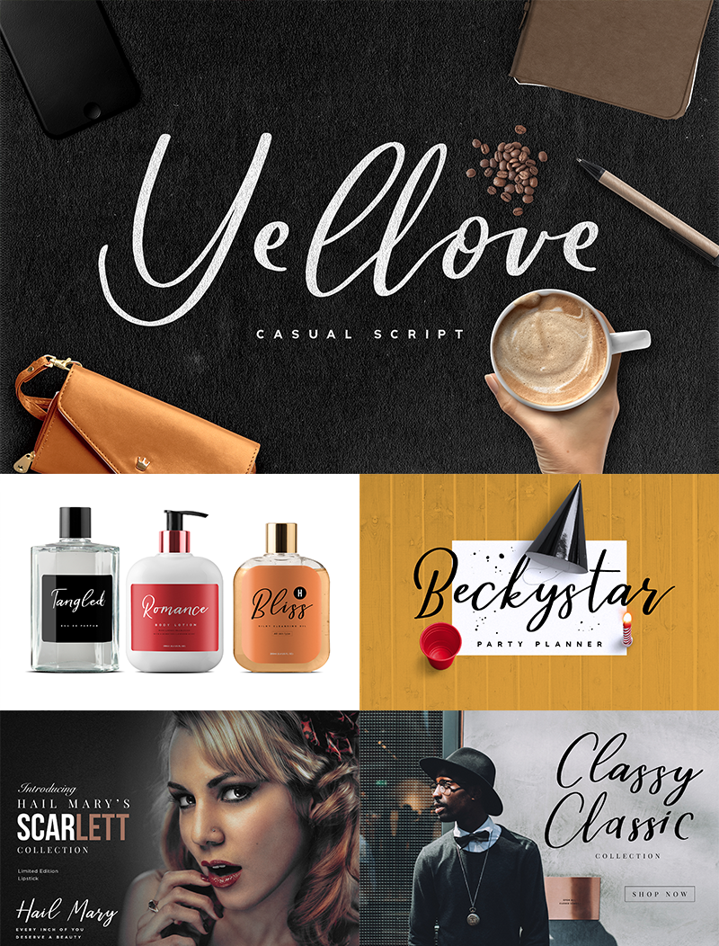 Yellove Font