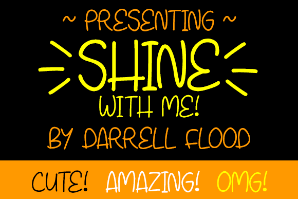 Shine With Me Font