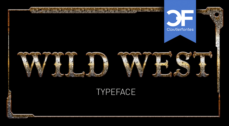 CF Wild West Font