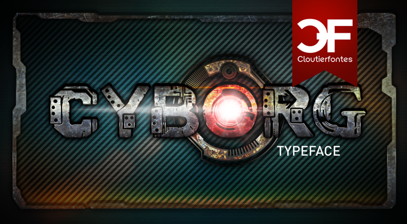 CF Cyborg Font