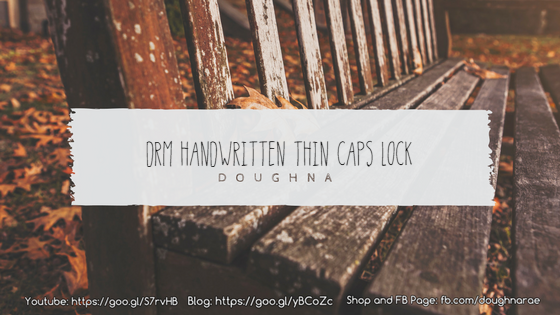 Drm Handwritten Font