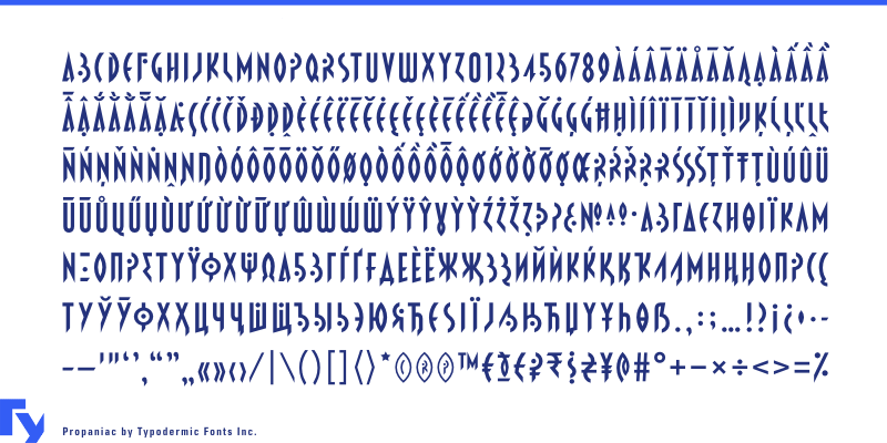 Propaniac Font