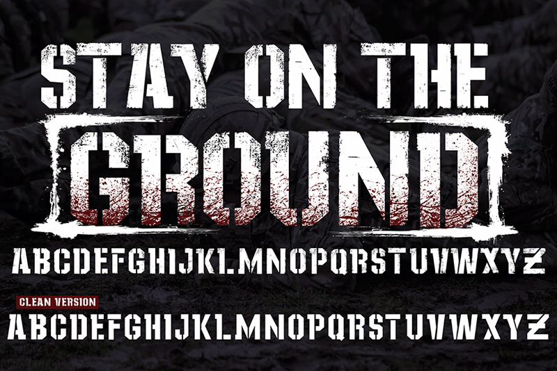 Stay On The Ground Font