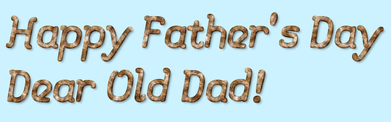 Dear Old Dad Font