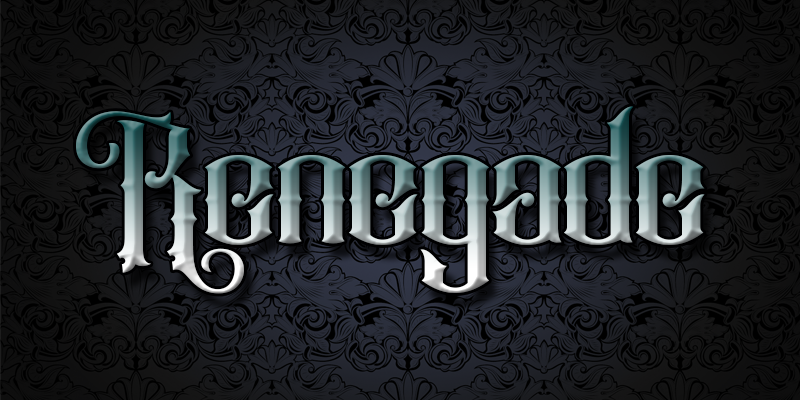 BTX-Renegade Font