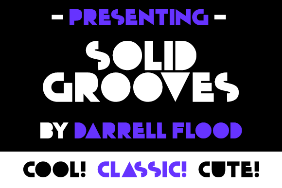 Solid Grooves Font