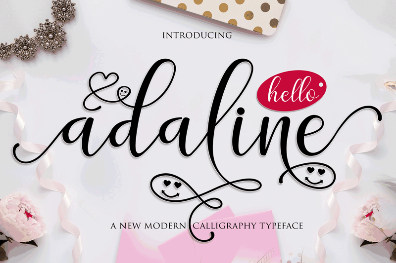 Adaline Script Font
