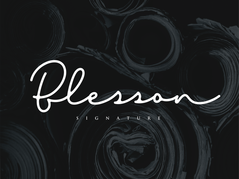 Blesson Font