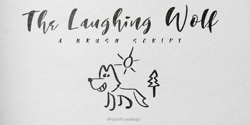 The Laughing Wolf Font