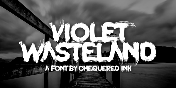 Violet Wasteland Font