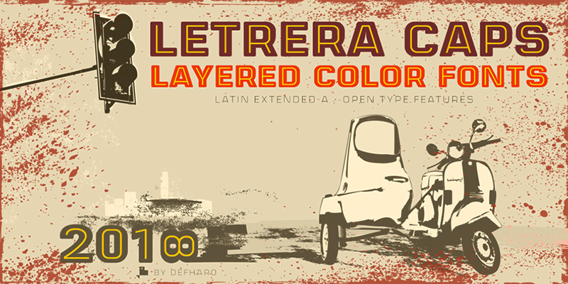 Letrera Caps Font