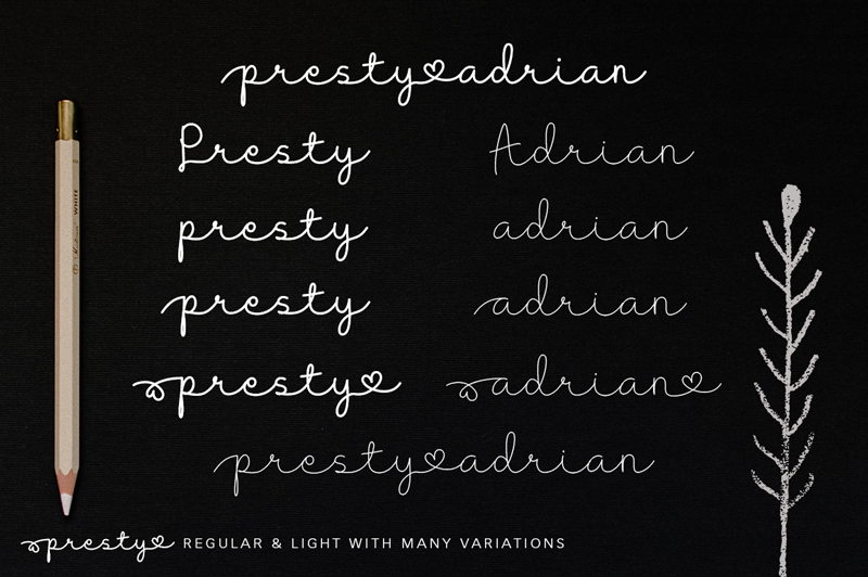 Presty Font