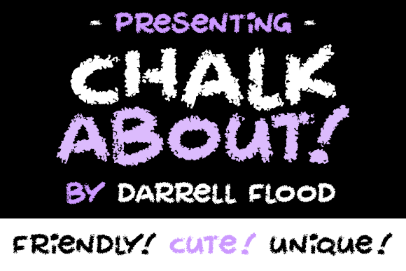 Chalk about Font