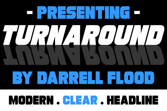 Turnaround Font