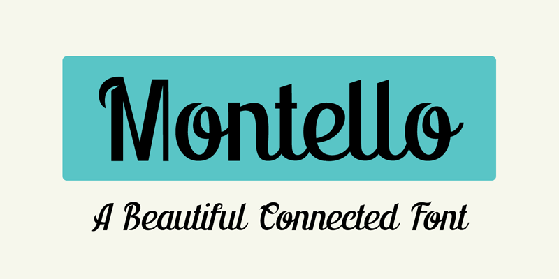 Montello Font