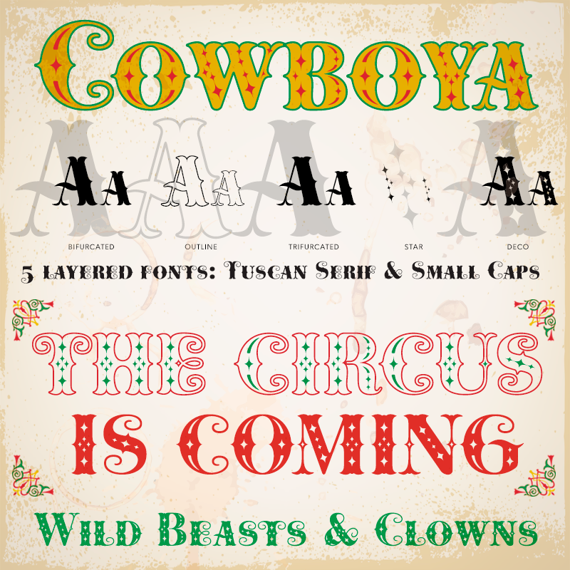 Cowboya Font