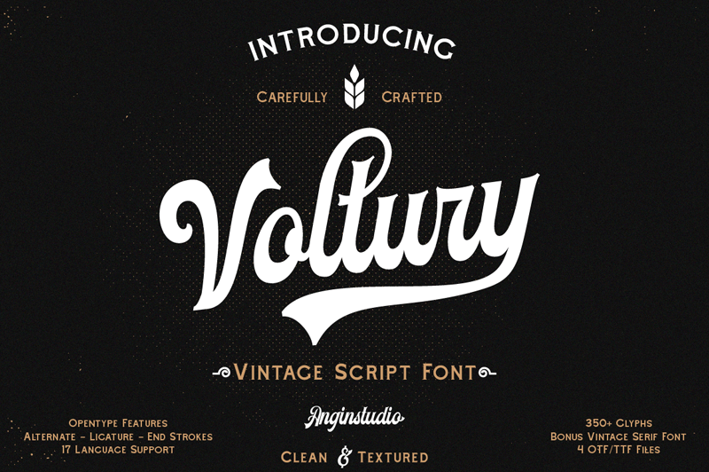 Voltury Font