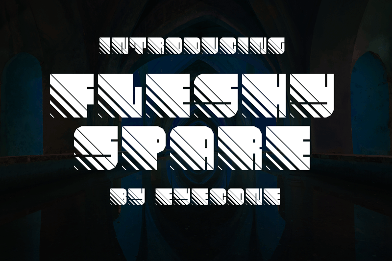 Fleshy Spare Font