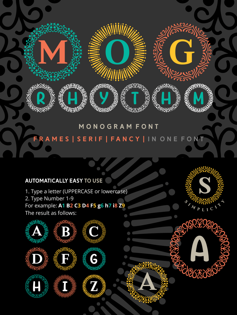 MOG Rhythm Font
