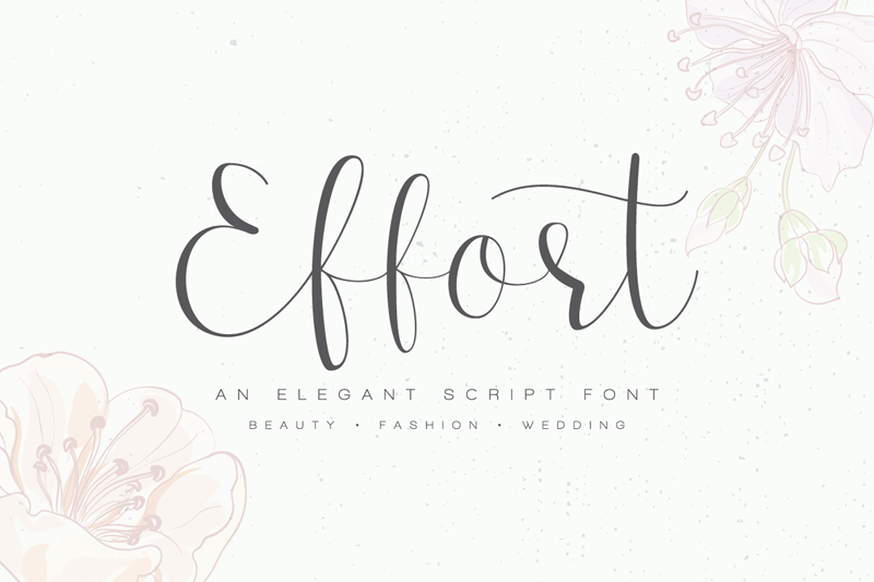 Effort Font