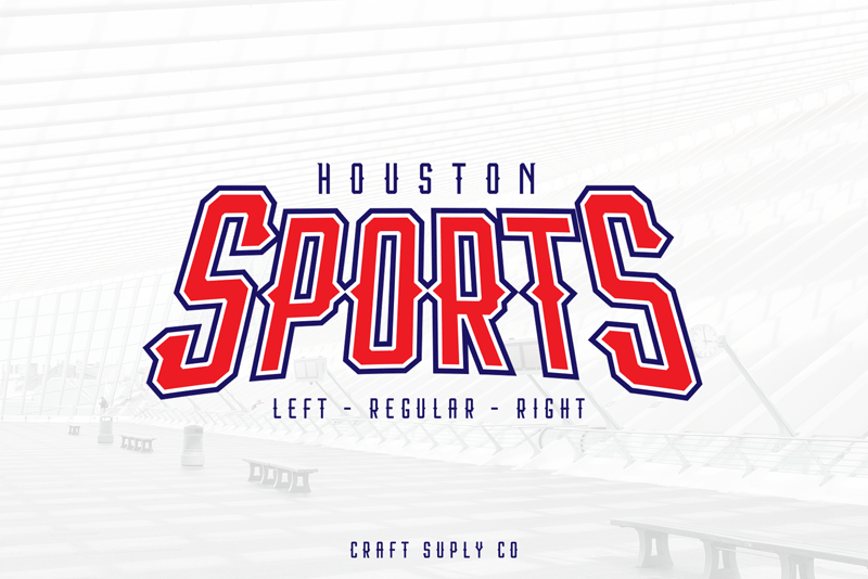 Houston Sport Font
