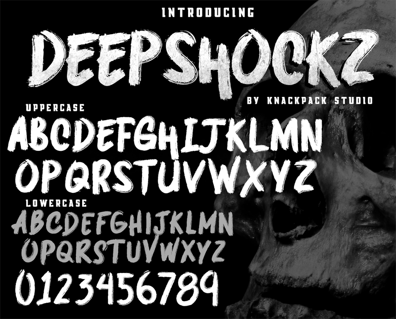 Deepshockz Font