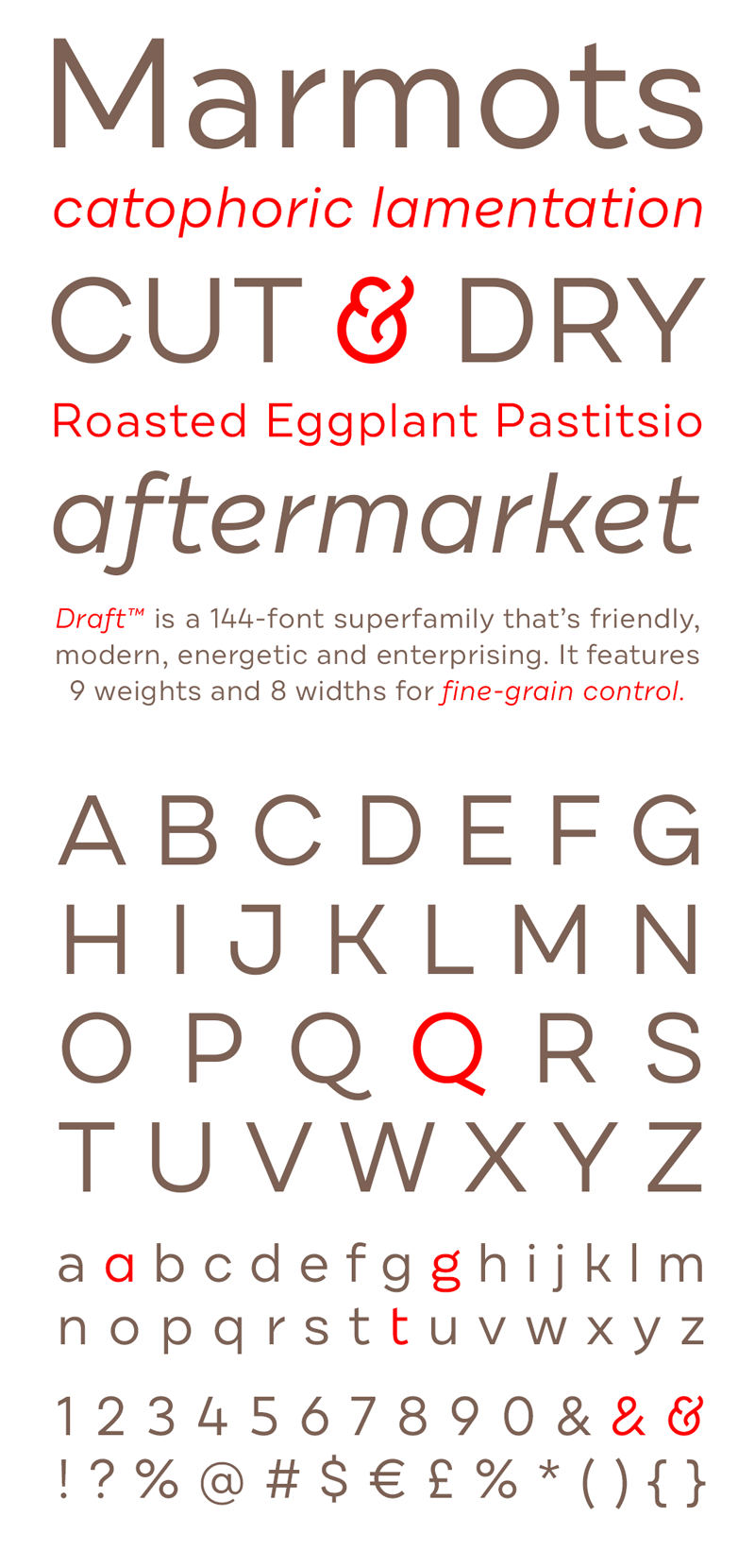 Draft B Font