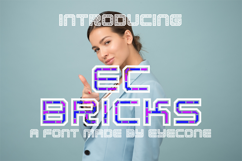EC Bricks Font
