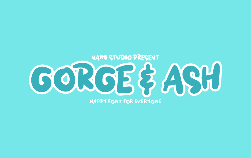 Gorge & Ash Font