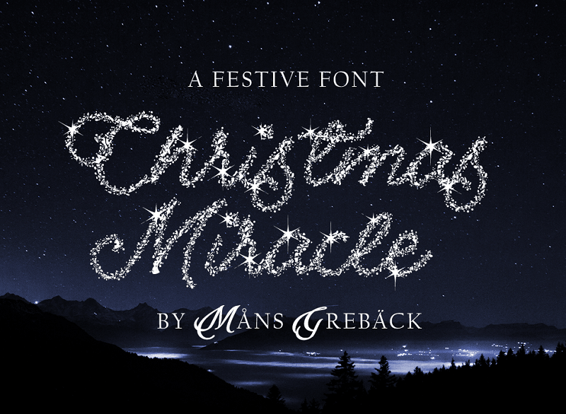 Christmas Miracle Font