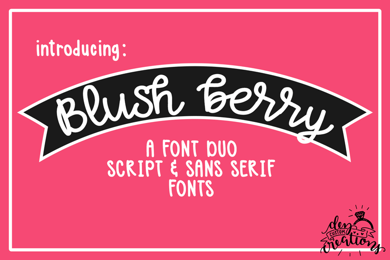 Blush Berry Script Font