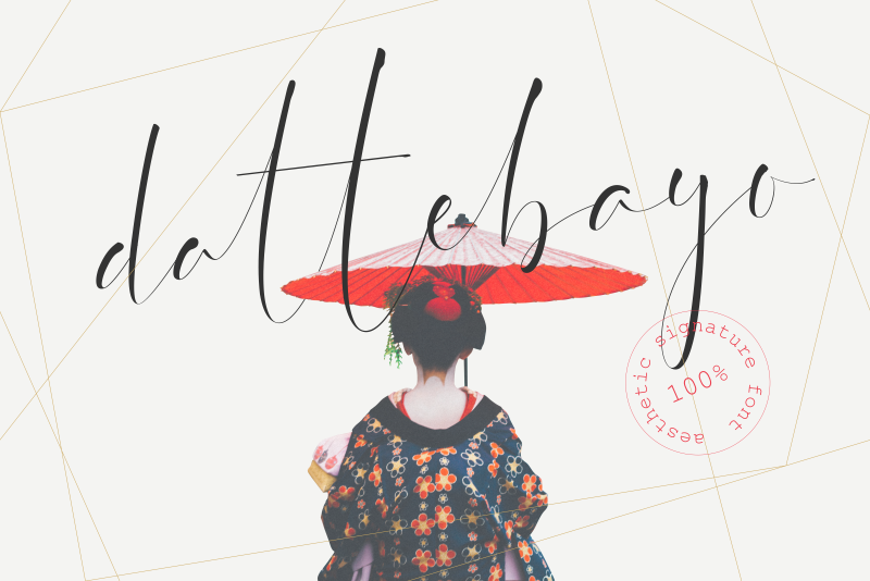 Dattebayo Font