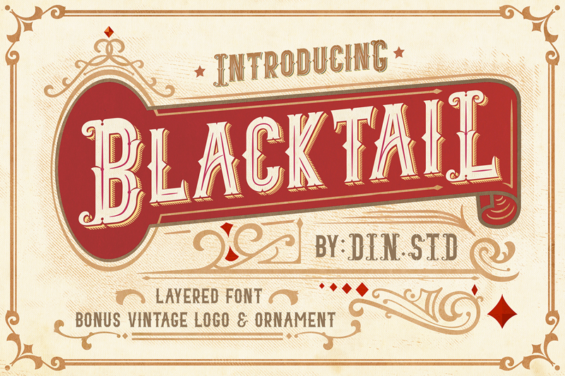 Blacktail Font