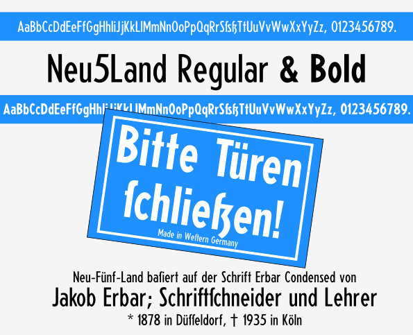 Neu5Land Font