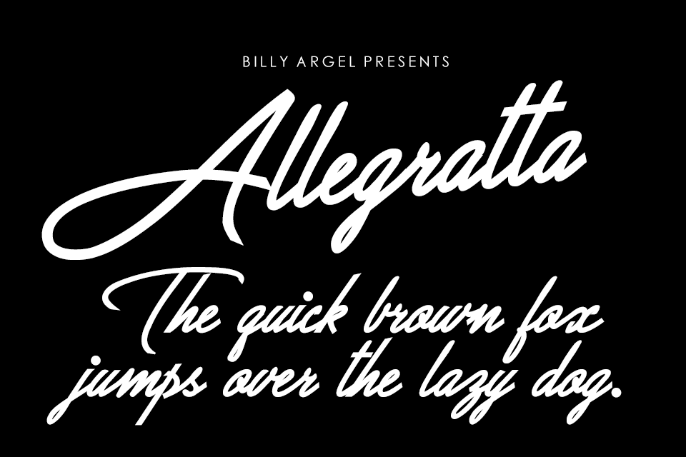 Allegretta Font