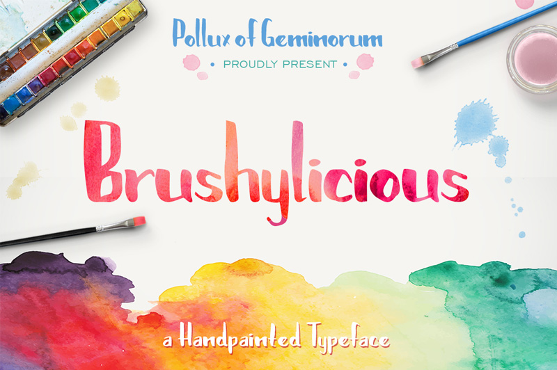 Brushylicious Font
