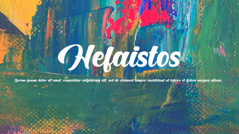 Hefaistos Font