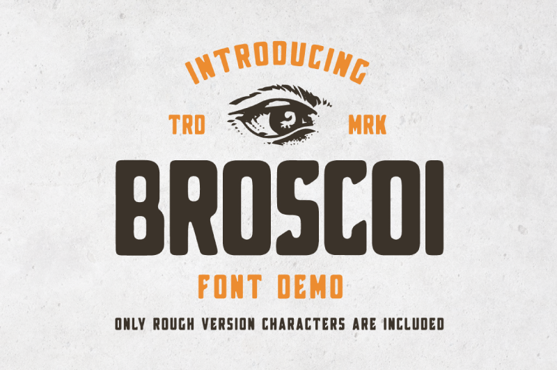 Broscoi Font