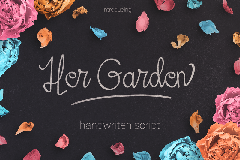 Her Garden Font