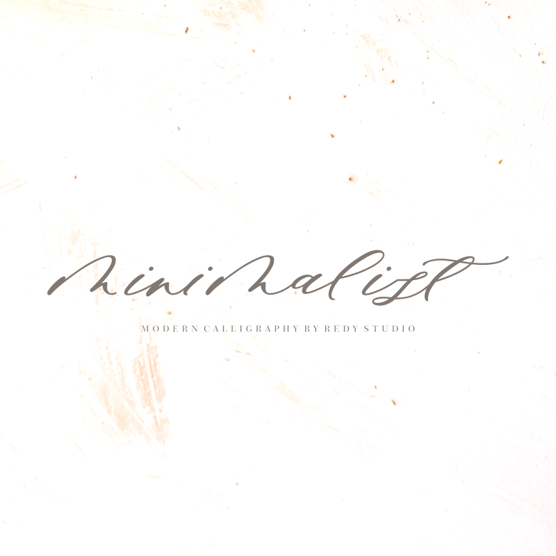 Minimalist Script Font