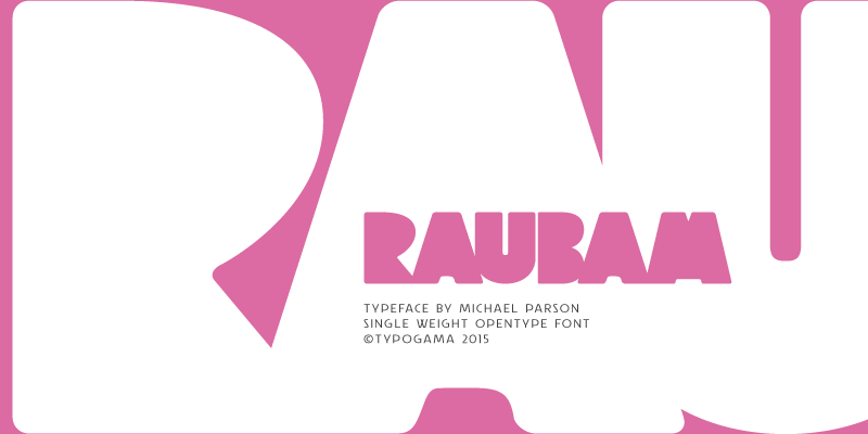 Raubam Font