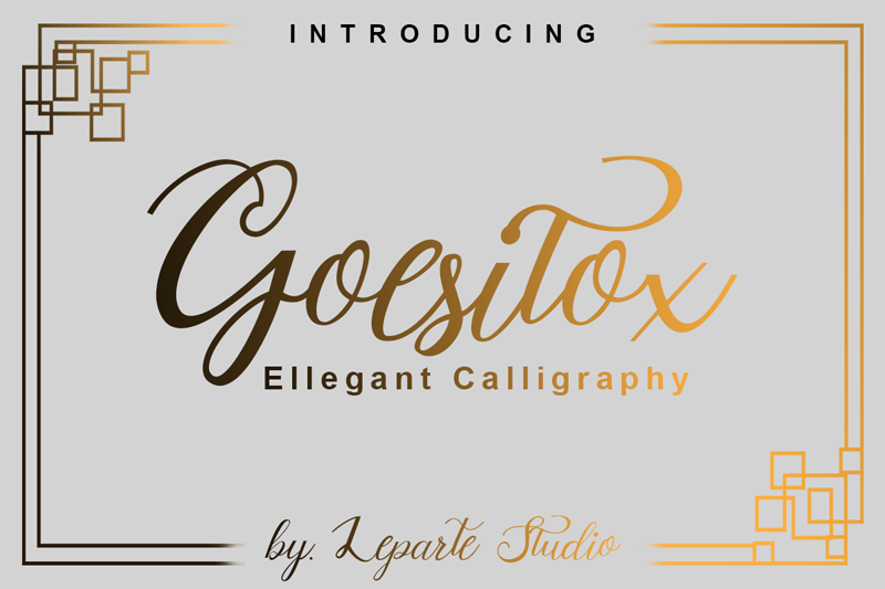 Goesitox Font