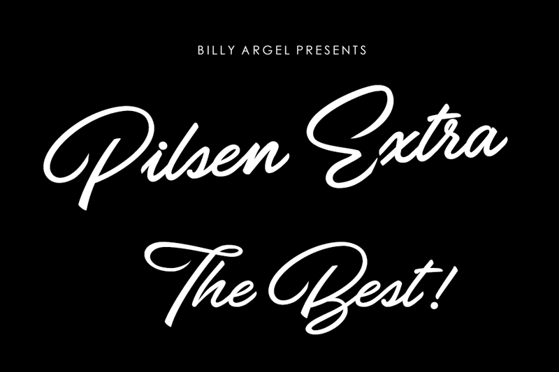 Pilsen Extra Font