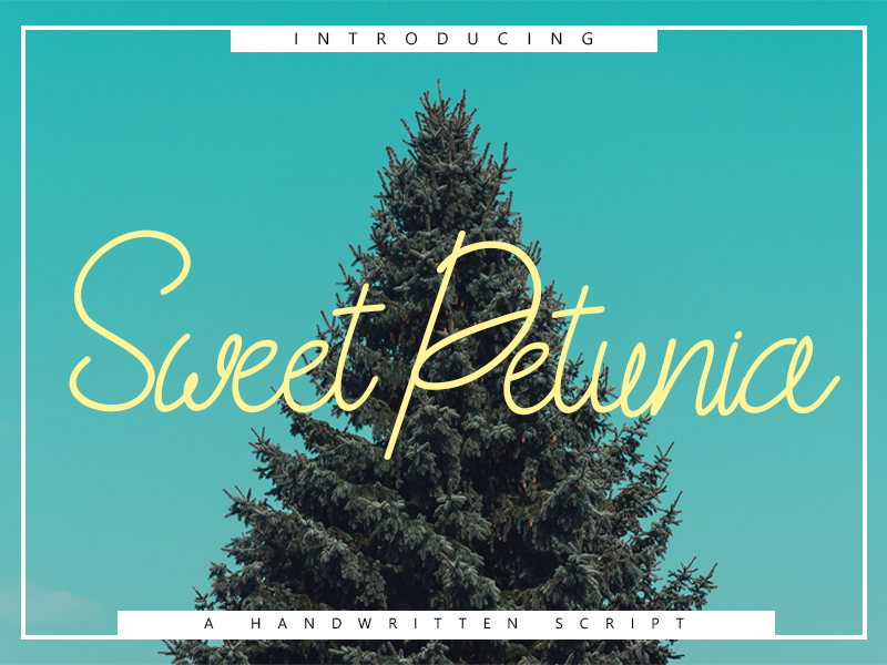 Sweet Petunia Font