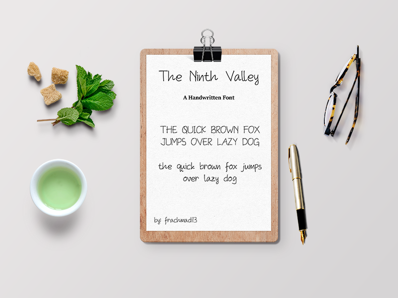 The Ninth Valley Font