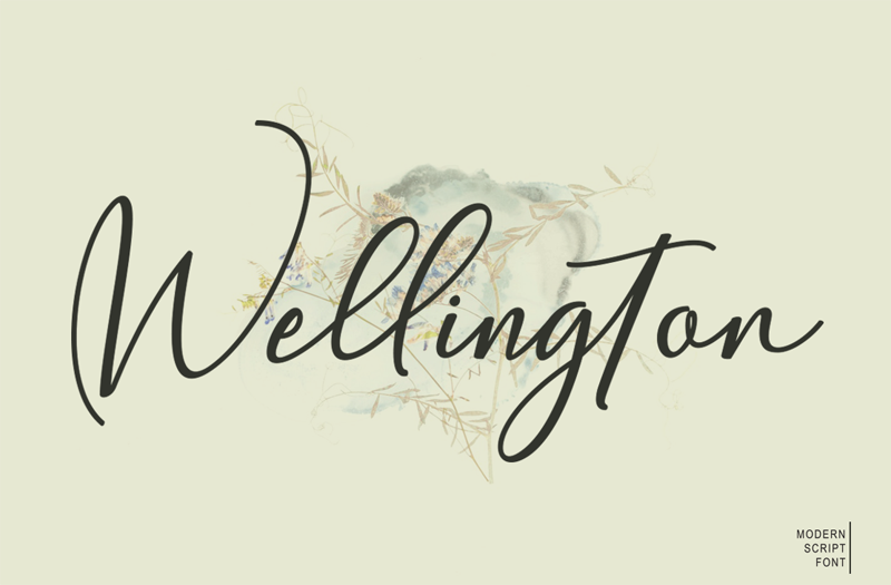 Wellington Font