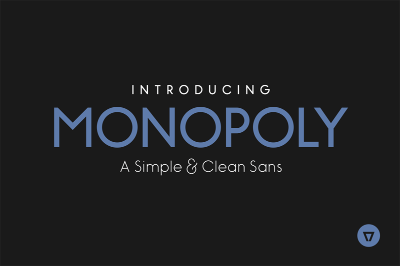 Monopoly Inline Font