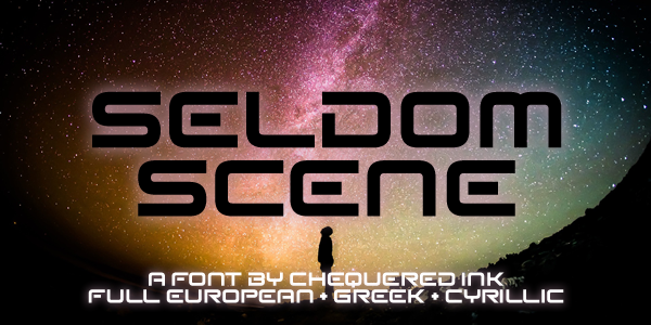 Seldom Scene Font