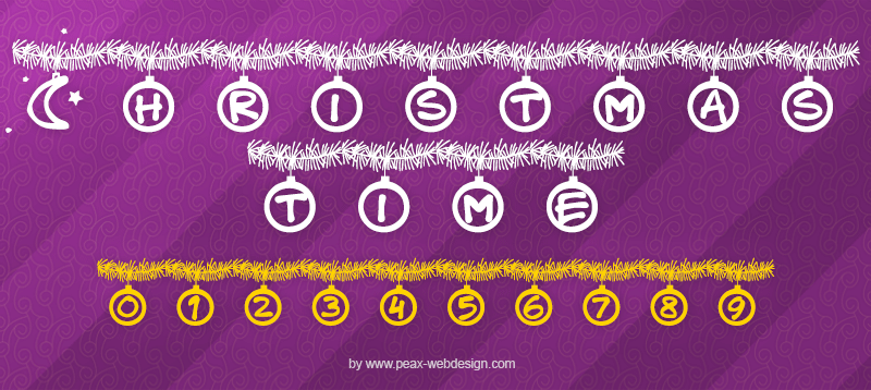PW Christmas Time Font